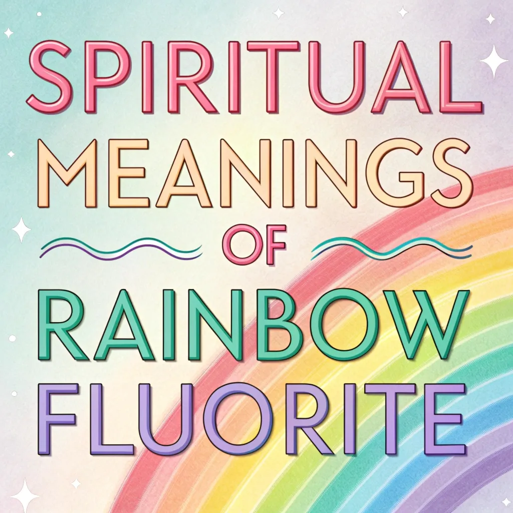 17 Spiritual Meanings of Rainbow Fluorite: Symbolism Revealed