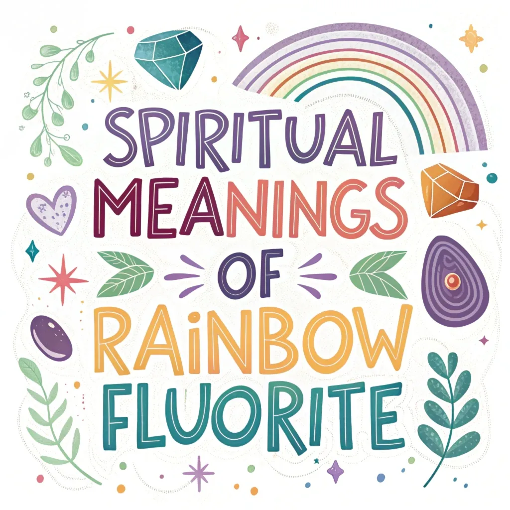 You are currently viewing 17 Spiritual Meanings of Rainbow Fluorite: Symbolism Revealed