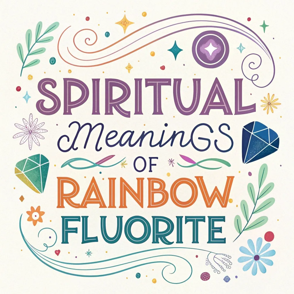 17 Spiritual Meanings of Rainbow Fluorite: Symbolism Revealed