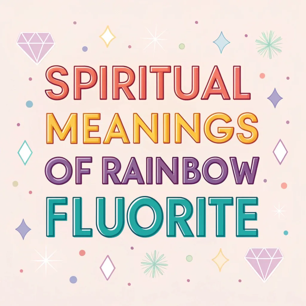 17 Spiritual Meanings of Rainbow Fluorite: Symbolism Revealed