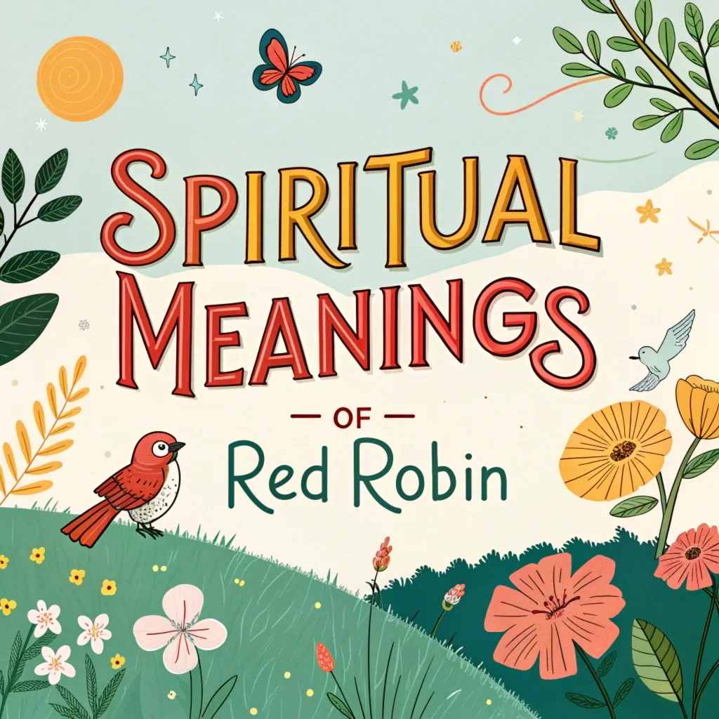 You are currently viewing 16 Spiritual Meanings of Red Robins: Nature’s Divine Messengers