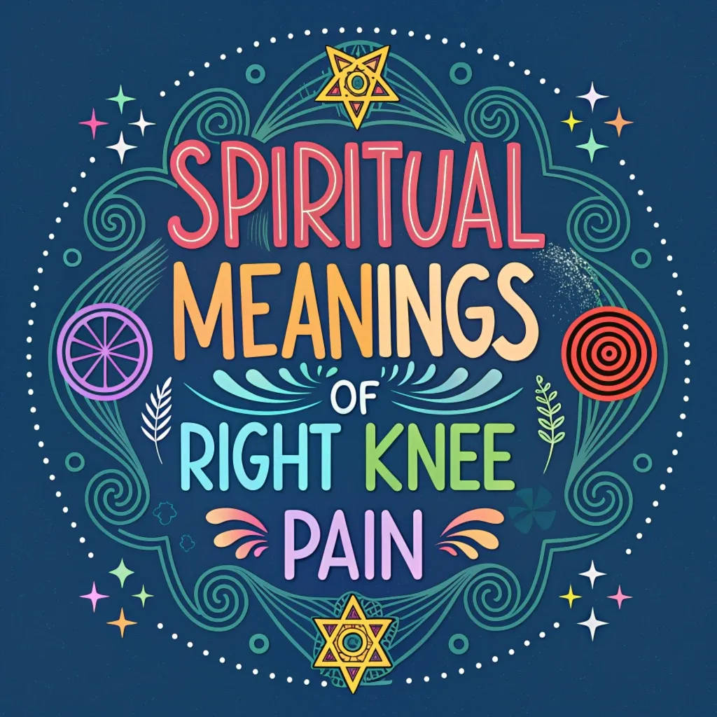 13 Spiritual Meanings of Right Knee Pain: Hidden Messages