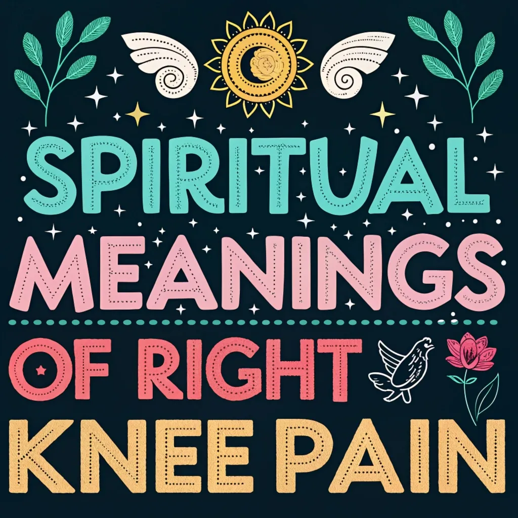 13 Spiritual Meanings of Right Knee Pain: Hidden Messages