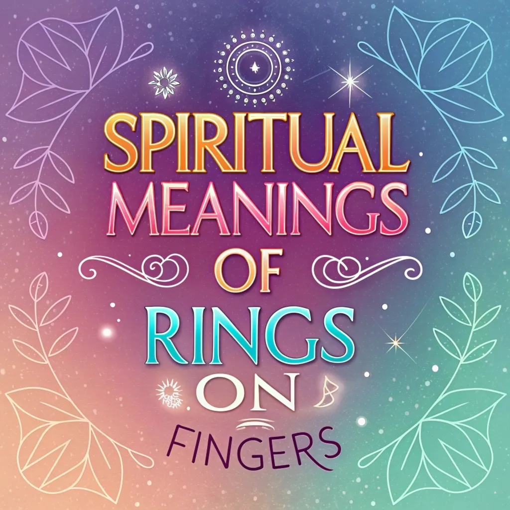 14 Spiritual Meanings of Rings on Fingers: A Complete Guide