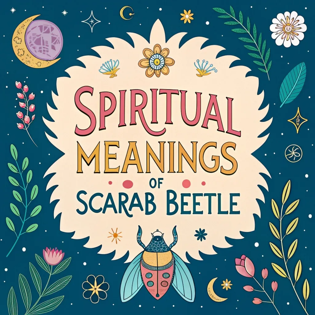 You are currently viewing 15 Spiritual Meanings of the Scarab Beetle: Khepri’s Legacy