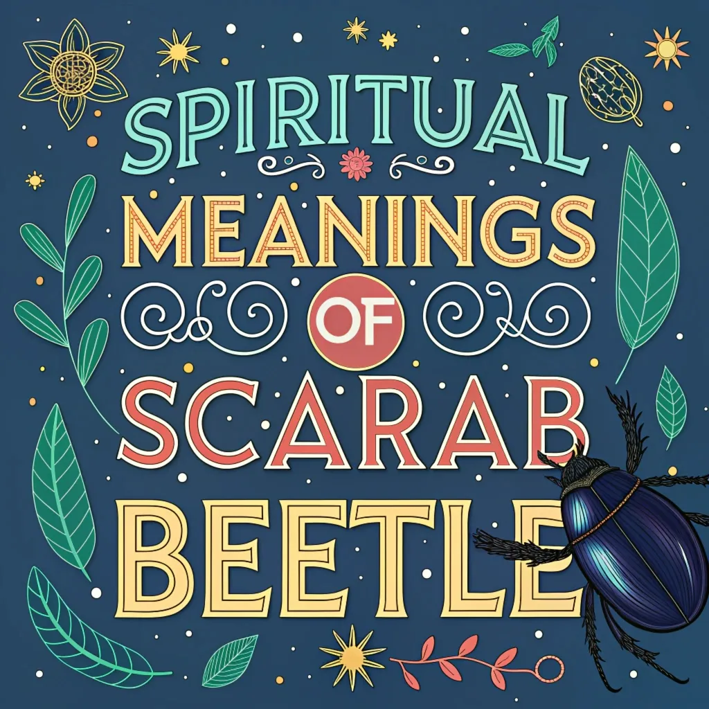 15 Spiritual Meanings of the Scarab Beetle: Khepri's Legacy