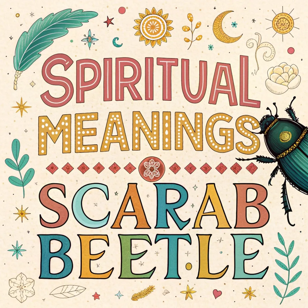 15 Spiritual Meanings of the Scarab Beetle: Khepri's Legacy