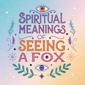 Read more about the article 15 Spiritual Meanings of Seeing a Fox: The Cunning Messenger