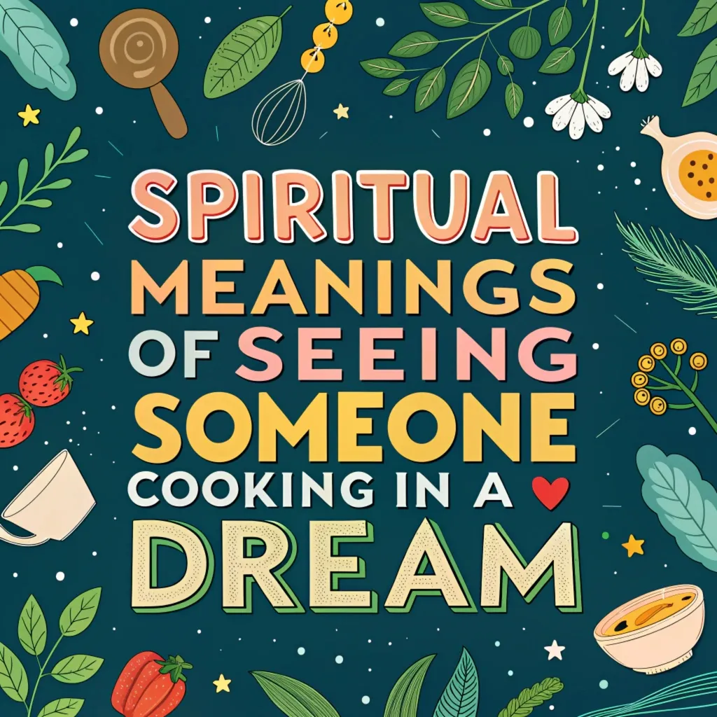 12 Spiritual Meanings of Seeing Someone Cooking in a Dream