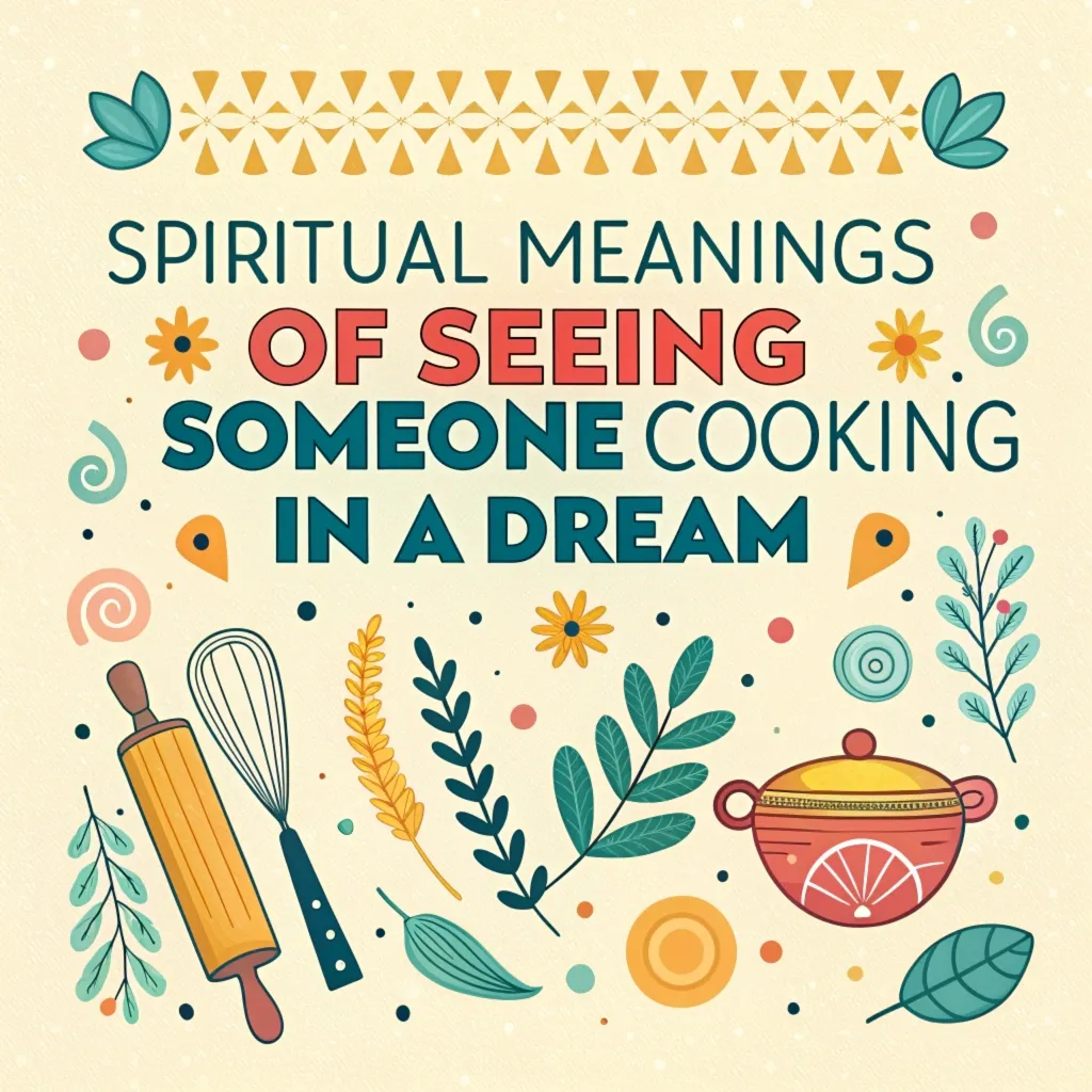 12 Spiritual Meanings of Seeing Someone Cooking in a Dream