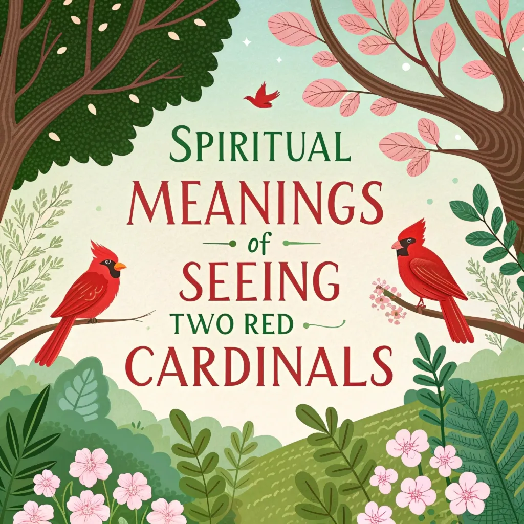 11 Profound Spiritual Meanings of Seeing Two Red Cardinals