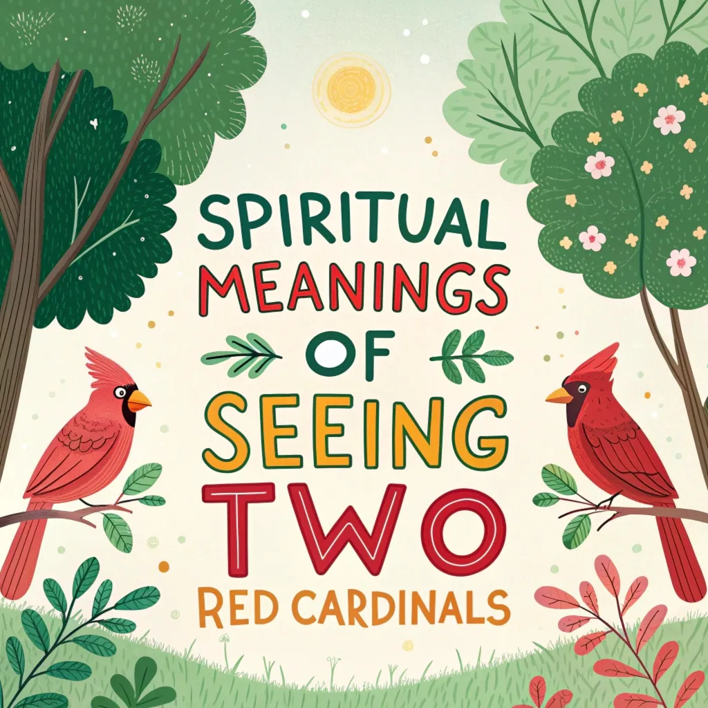 11 Profound Spiritual Meanings of Seeing Two Red Cardinals