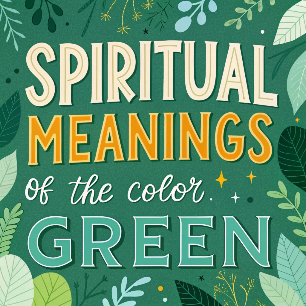 11 Spiritual Meanings of the Color Green: Nature's Divine Hue