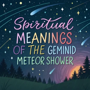 Read more about the article 12 Spiritual Meanings of the Geminid Meteor Shower: A Celestial Spectacle