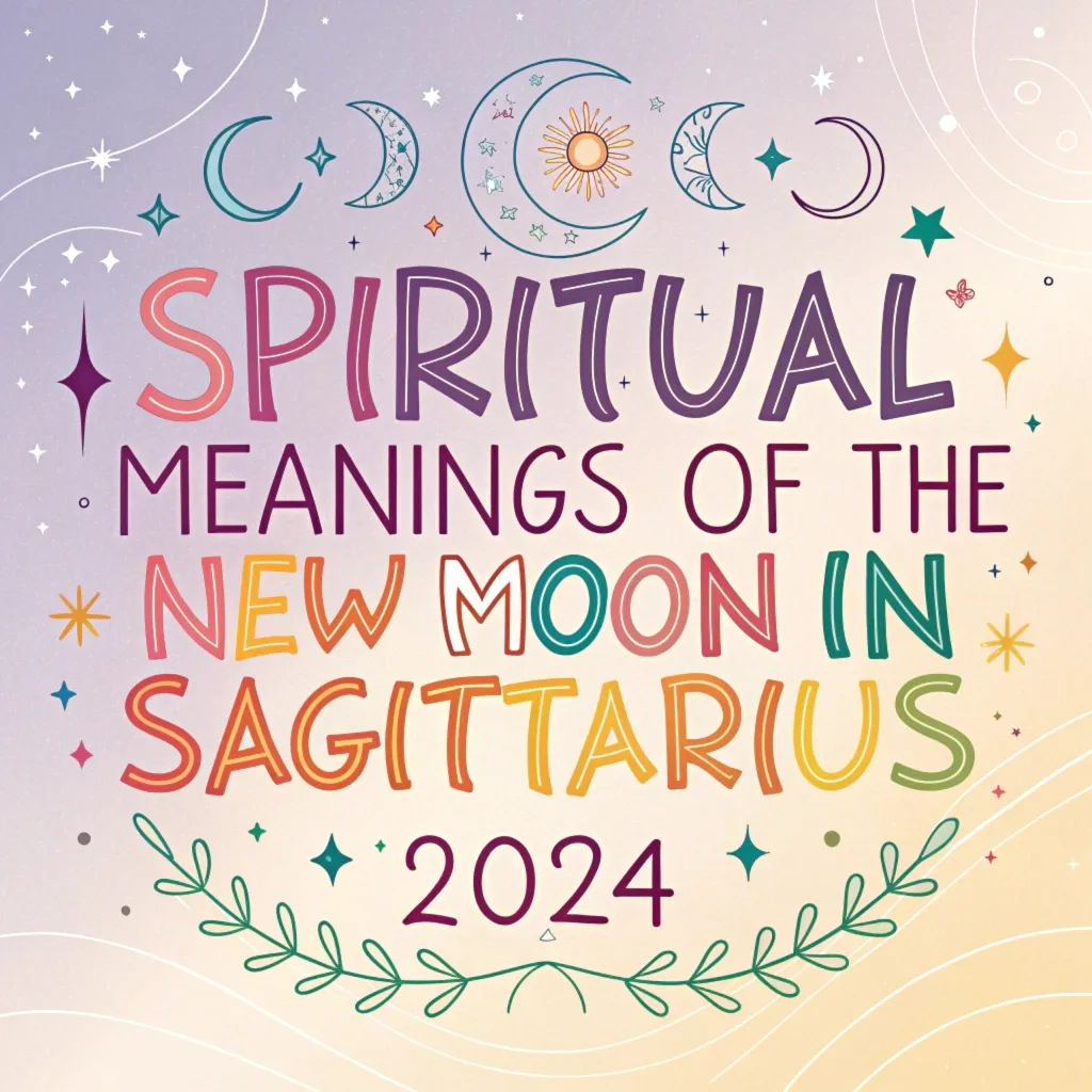 13 Spiritual Meanings of the New Moon in Sagittarius 2024