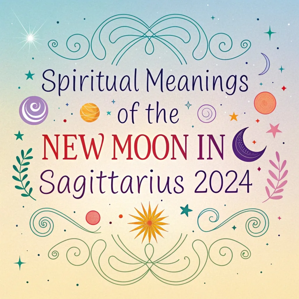 You are currently viewing 13 Spiritual Meanings of the New Moon in Sagittarius 2024