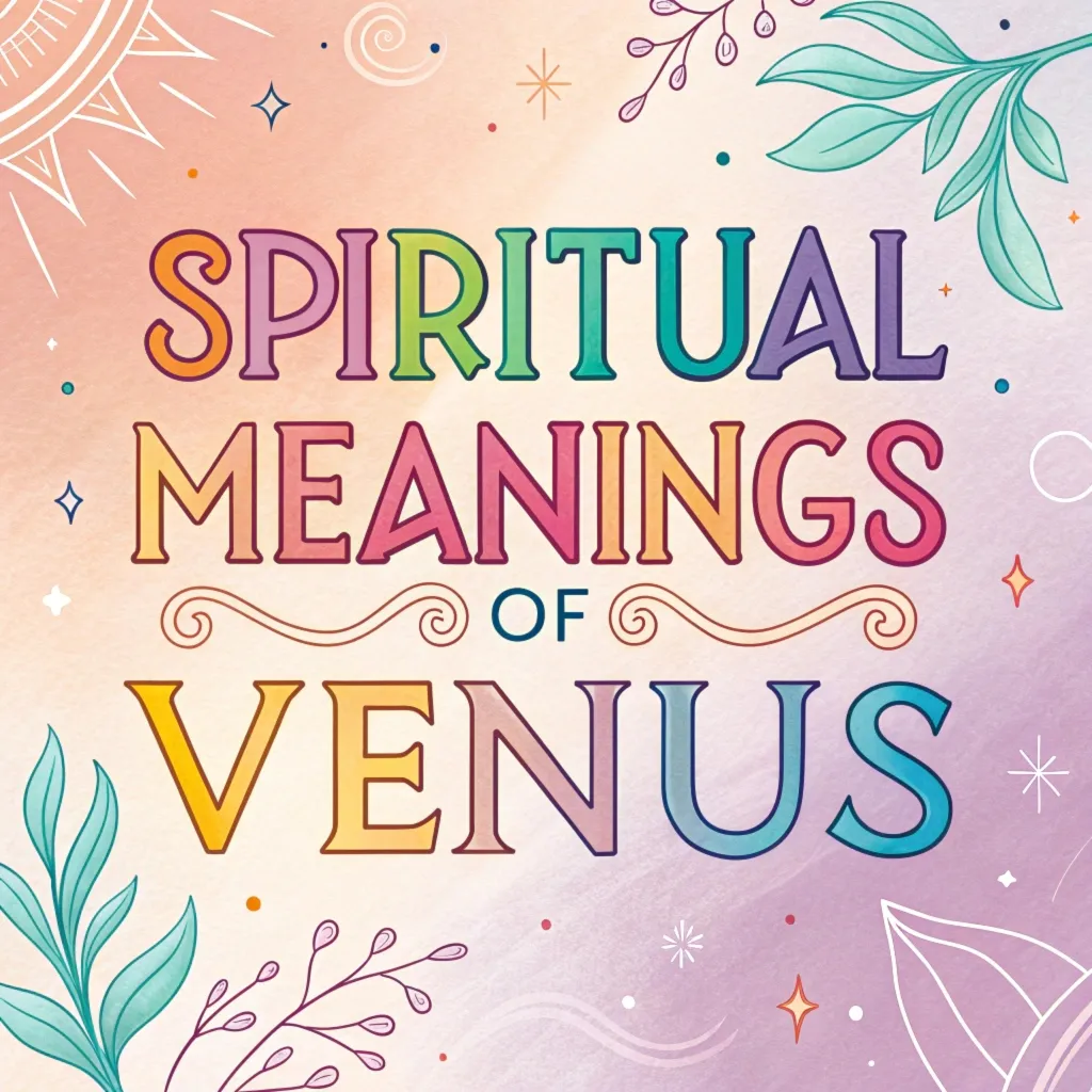 12 Spiritual Meanings of Venus: Divine Love and Harmony