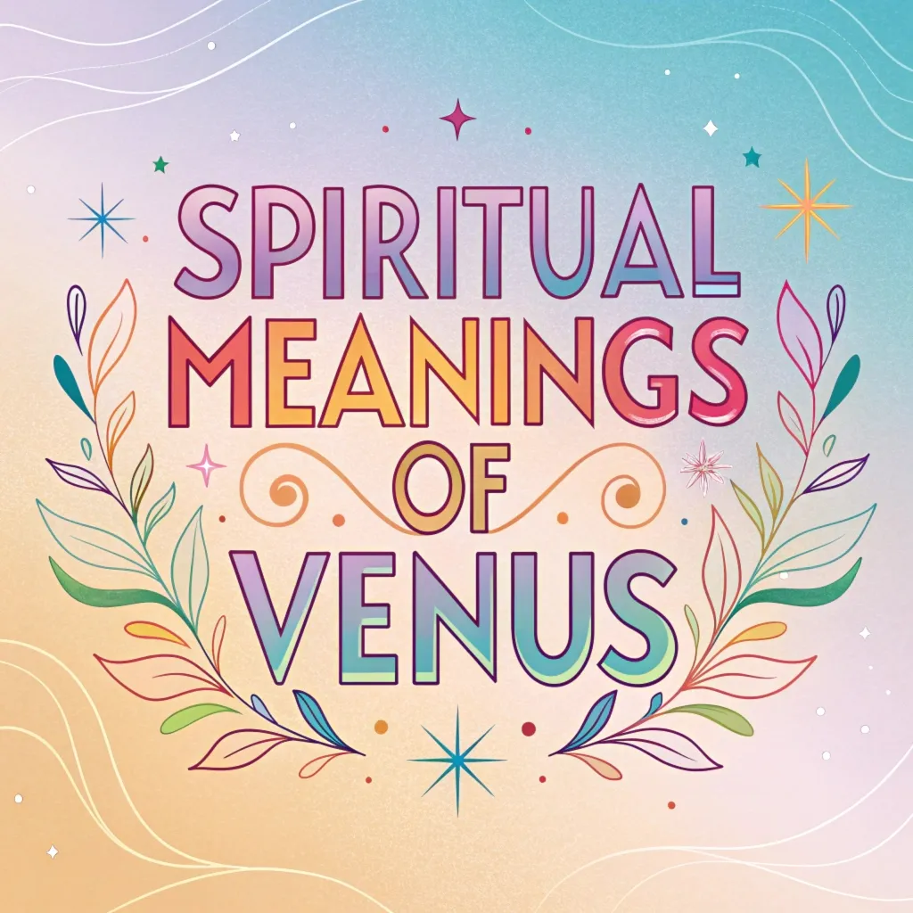 You are currently viewing 12 Spiritual Meanings of Venus: Divine Love and Harmony