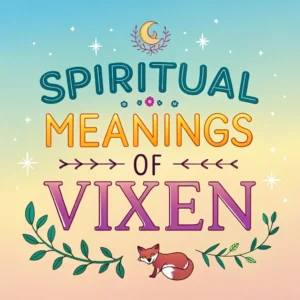 Read more about the article Spiritual Meanings of Vixen:  Symbolism and Significance