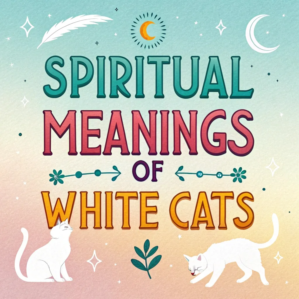 You are currently viewing 15 Spiritual Meanings of White Cats: Guide to Feline Symbolism