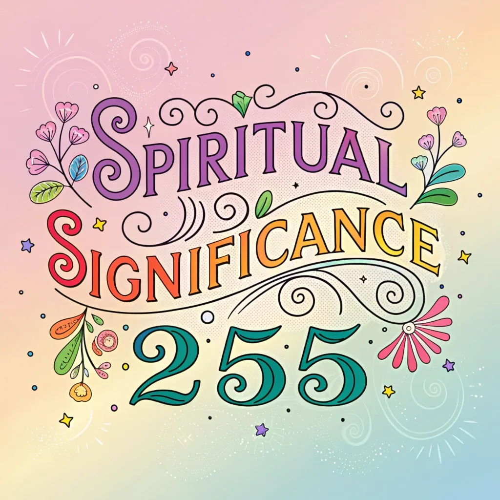 The Spiritual Significance of 255: Hidden Divine Insights