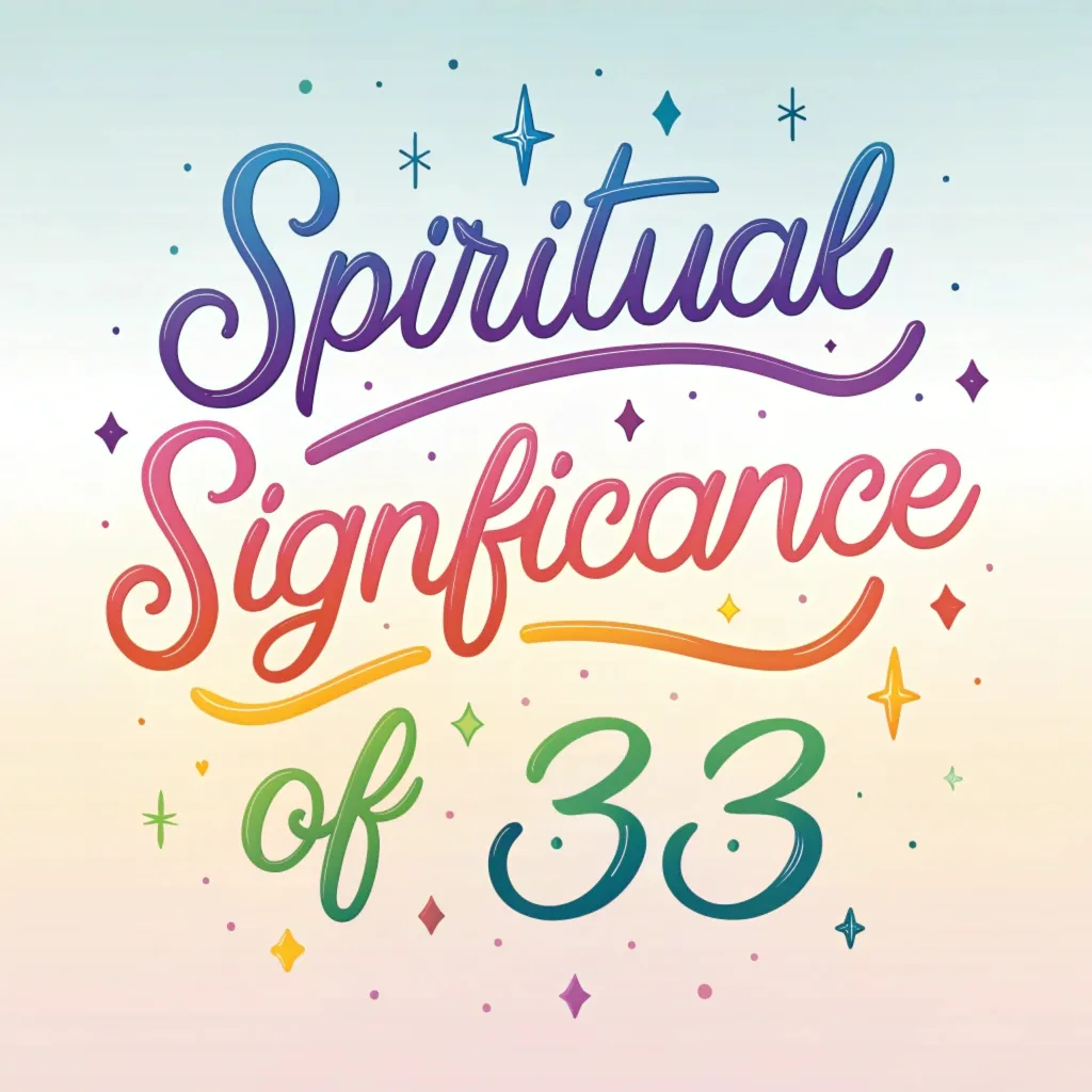 You are currently viewing The Spiritual Significance of Number 33: Sign of Divine Support