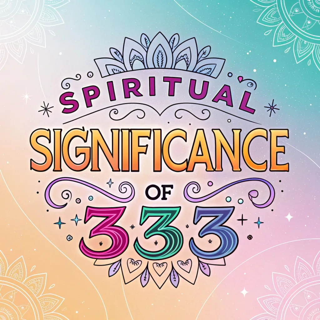 The Spiritual Significance of 333: Treasury of Spiritual Insights