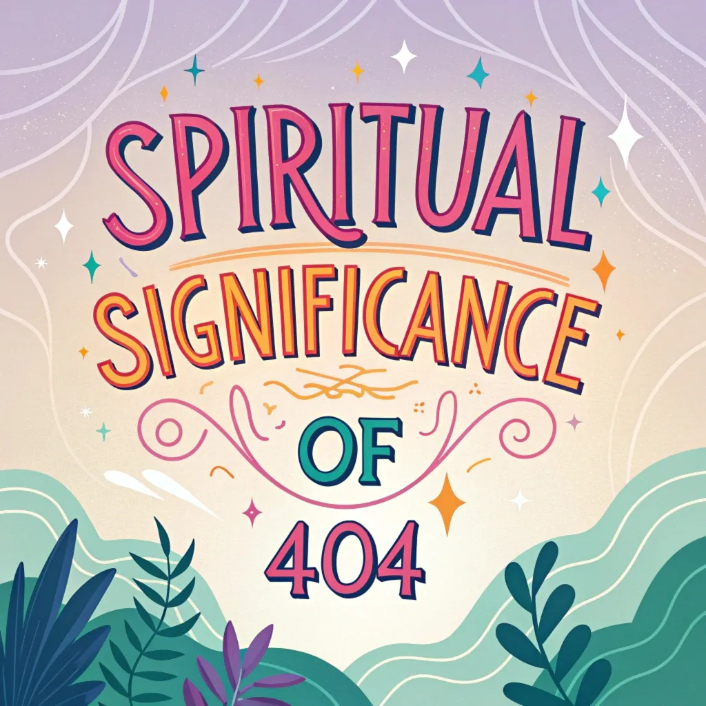 The Spiritual Significance of 404: Growth & Divine Guidance