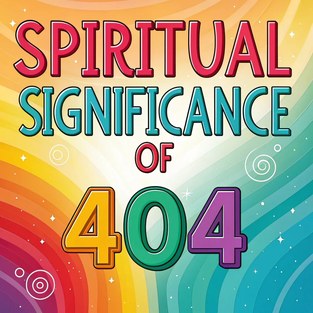 The Spiritual Significance of 404: Growth & Divine Guidance