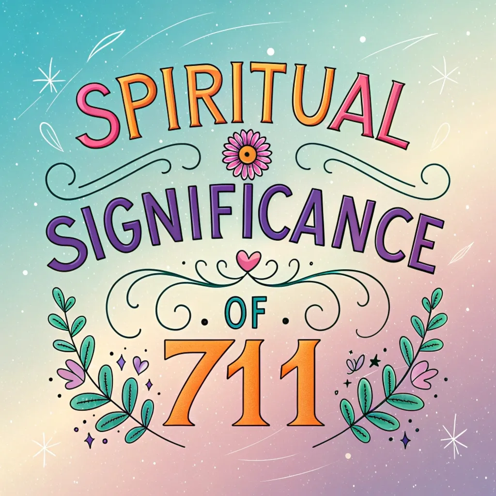 The Spiritual Significance of 711: A Special Message for You