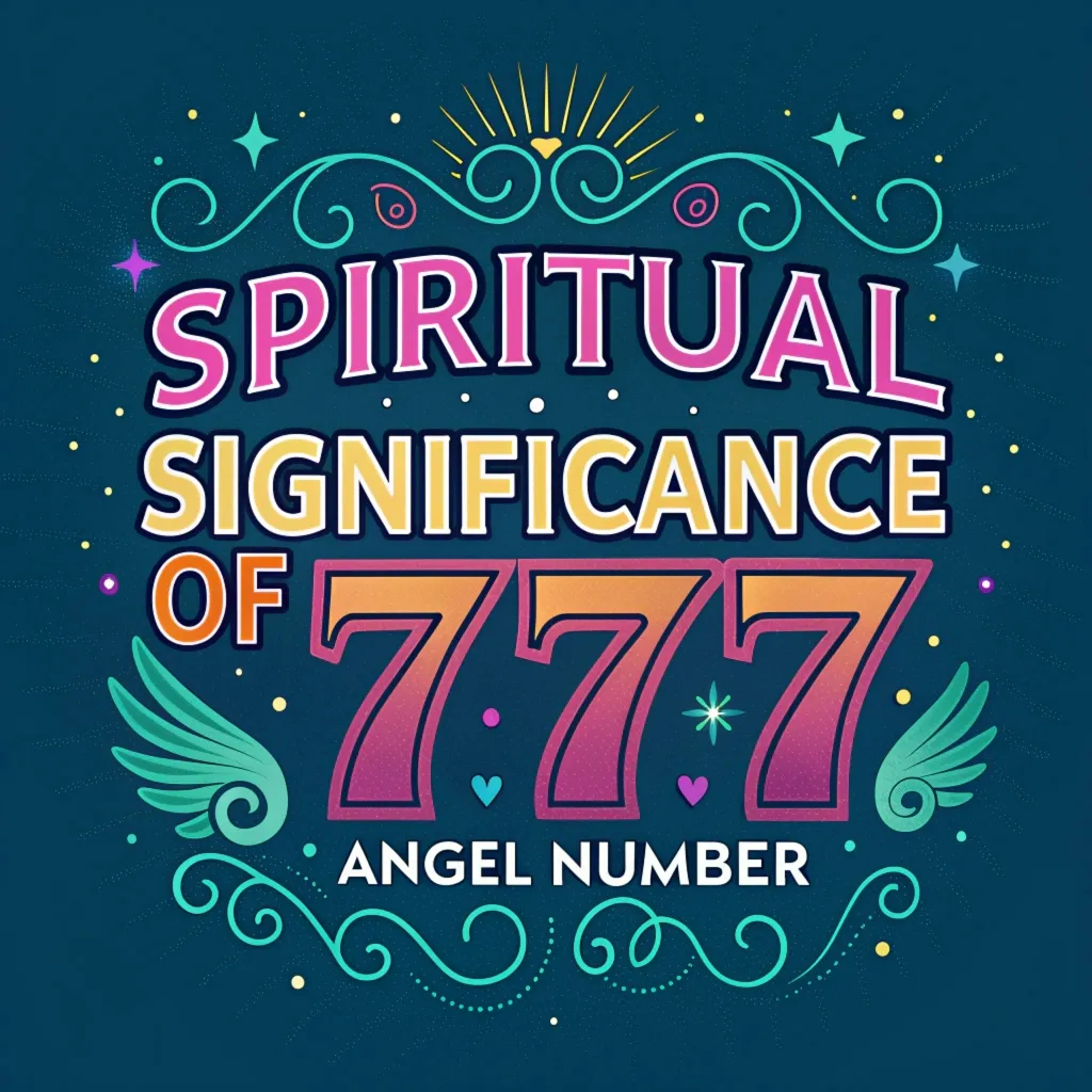 The Spiritual Significance of 777 Angel Number: Divine Guidance