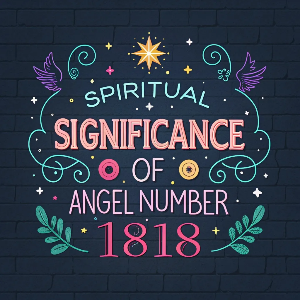 Spiritual Significance of Angel Number 1818: A Celestial Sign