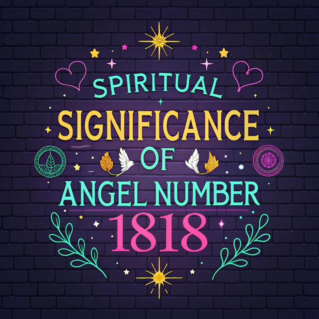 Spiritual Significance of Angel Number 1818: A Celestial Sign