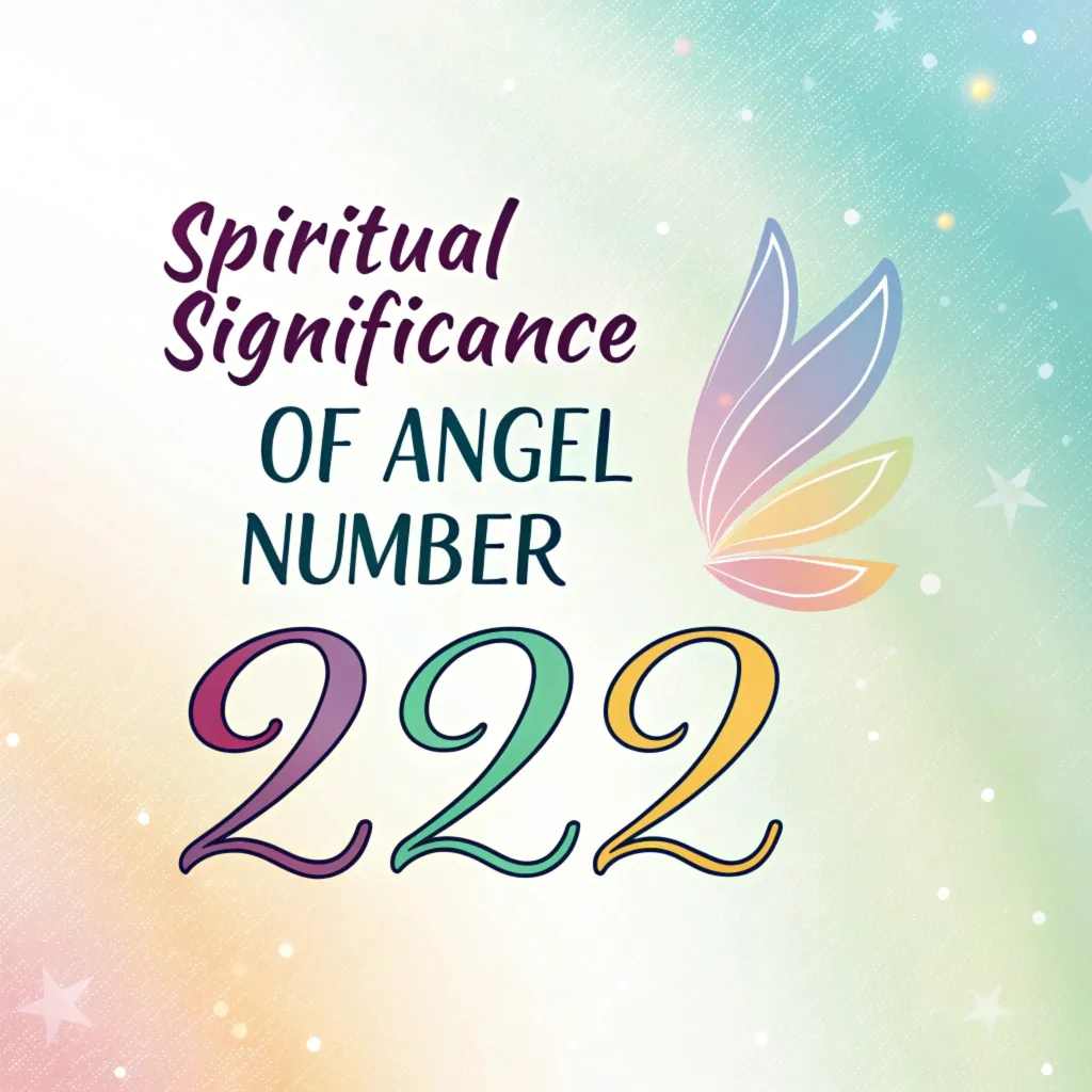 Spiritual Significance of Angel Number 222: Divine Messages