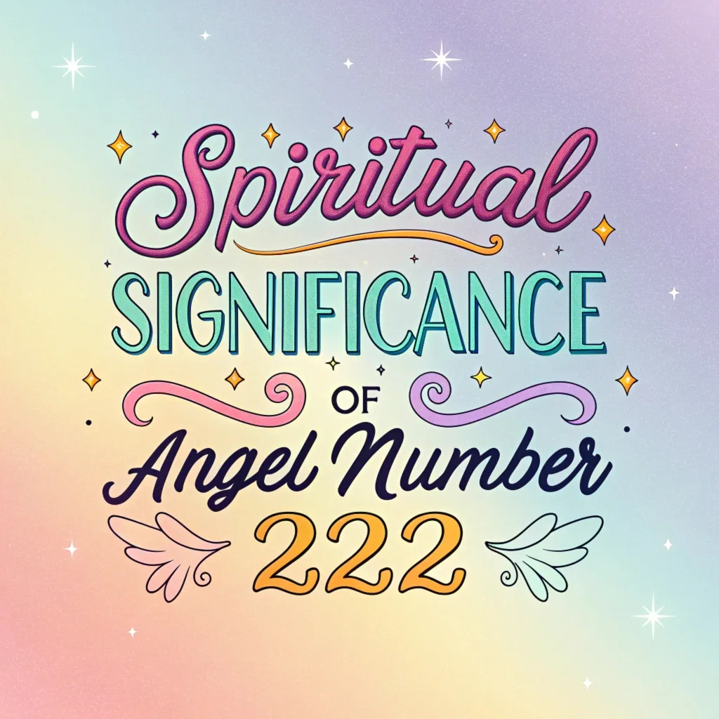 Spiritual Significance of Angel Number 222: Divine Messages