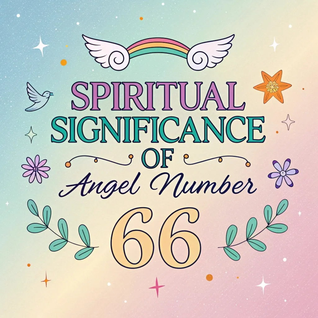 Spiritual Significance of Angel Number 66: Divine Messages