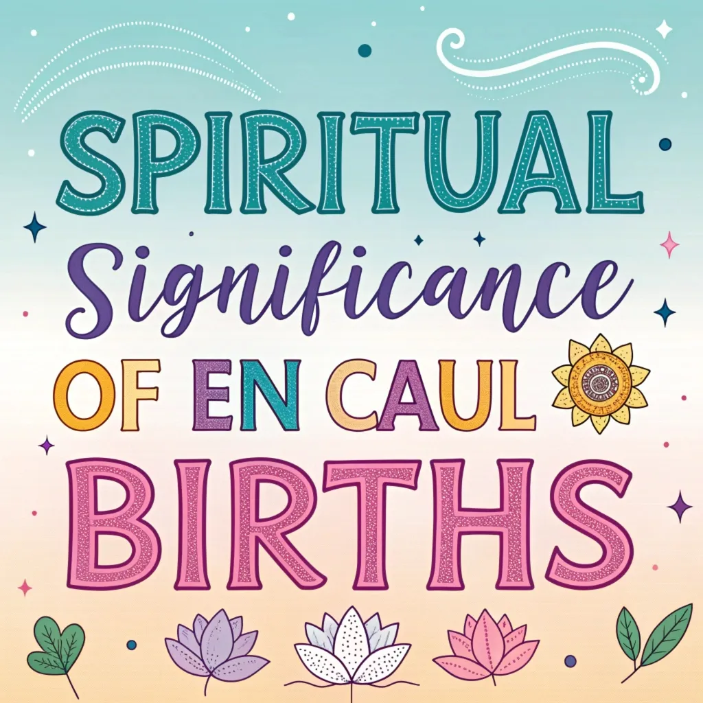 The Spiritual Significance of En Caul Births: Deep Insights