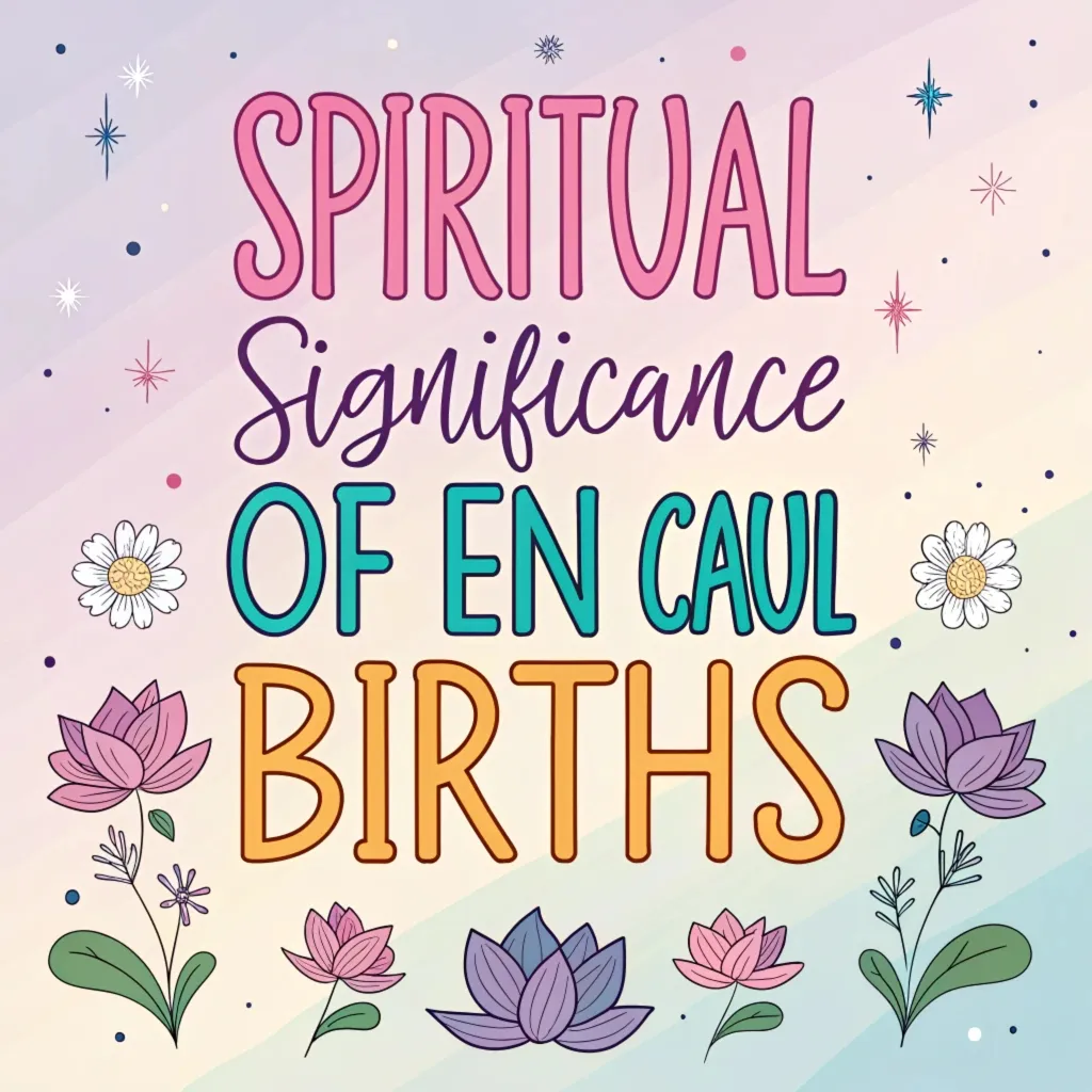 The Spiritual Significance of En Caul Births: Deep Insights