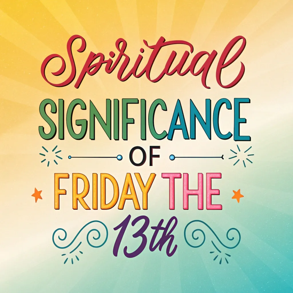 You are currently viewing The Spiritual Significance of Friday the 13th: Divine Energy