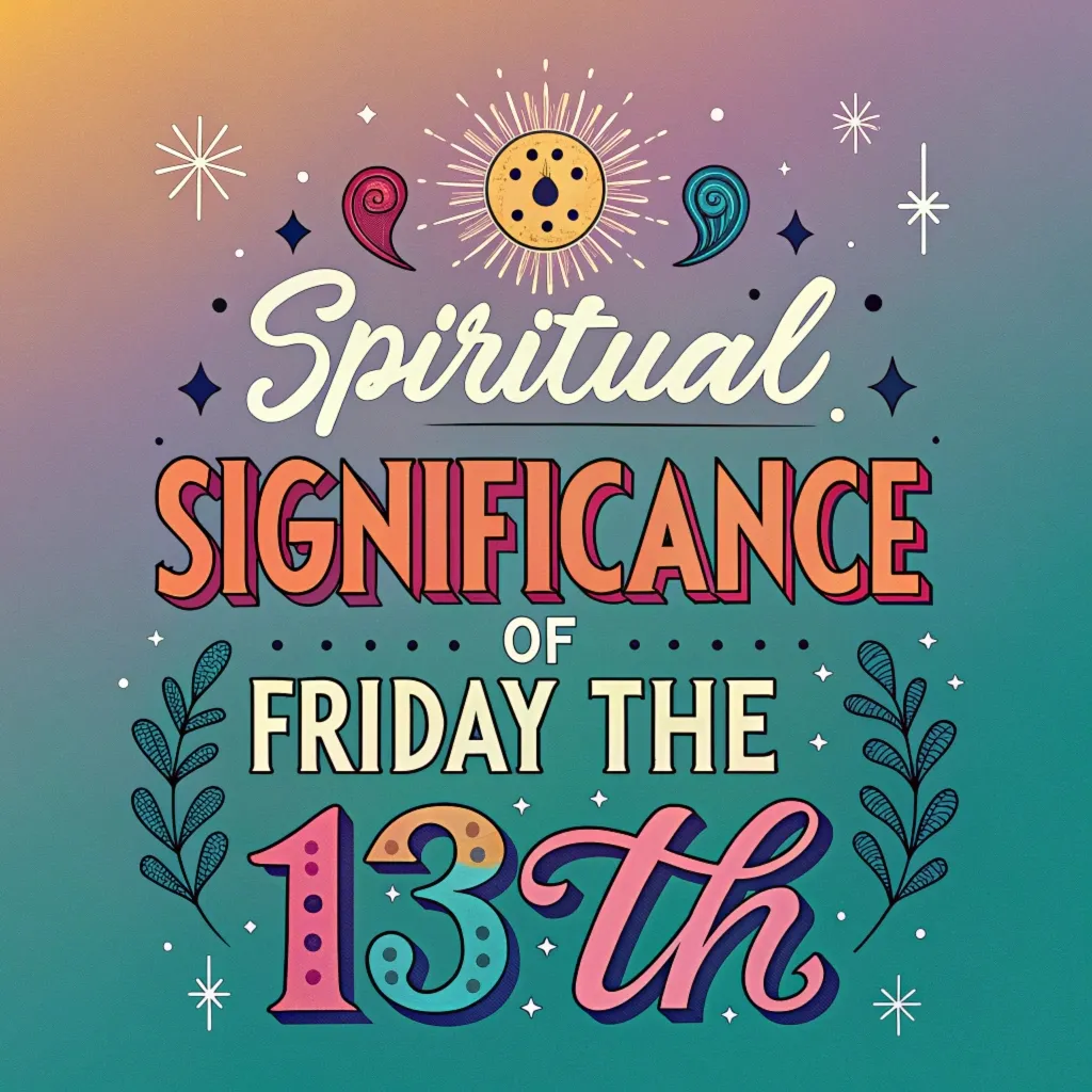 The Spiritual Significance of Friday the 13th: Divine Energy