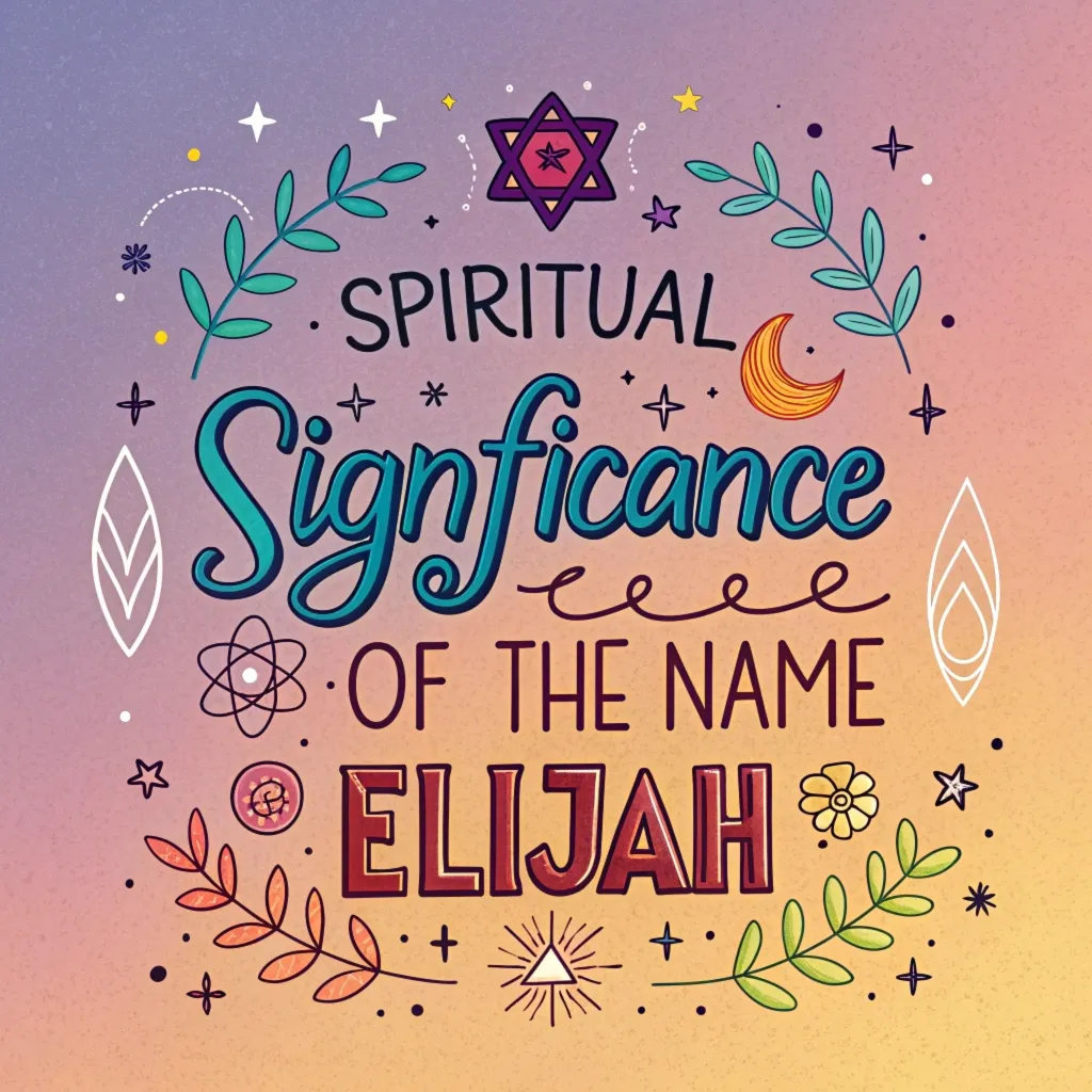 The Spiritual Significance of the Name Elijah: Divine Connection