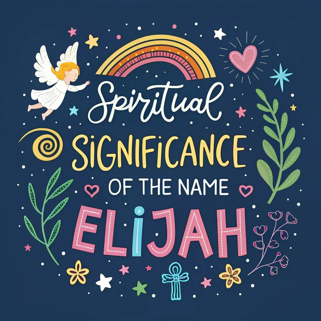 The Spiritual Significance of the Name Elijah: Divine Connection