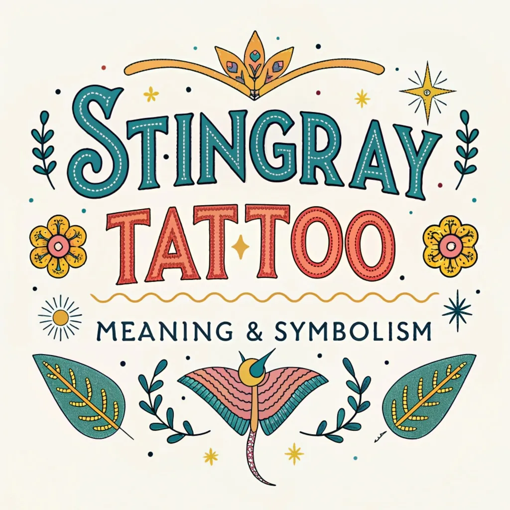 Stingray Tattoos Deep Meanings: Symbolism & Significance