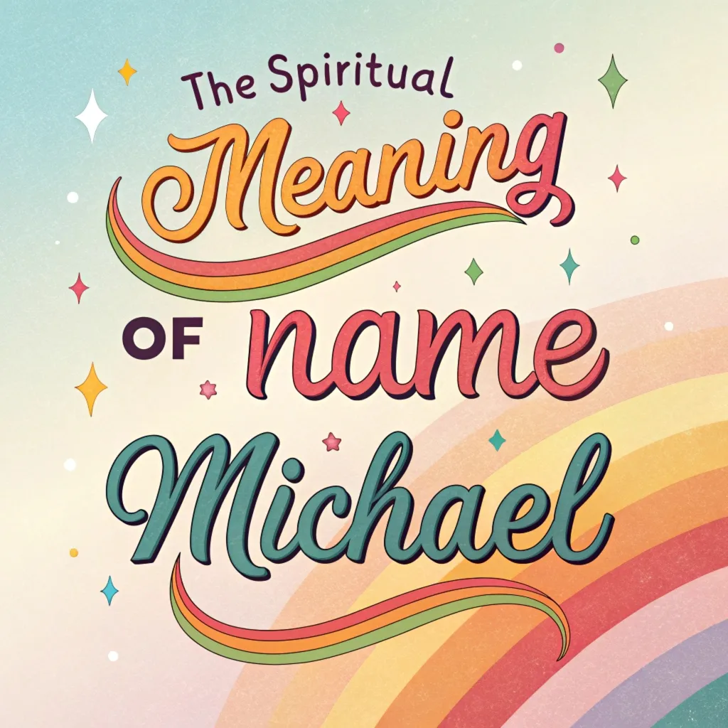 Spiritual Meaning of the Name Michael: A Heavenly Connection