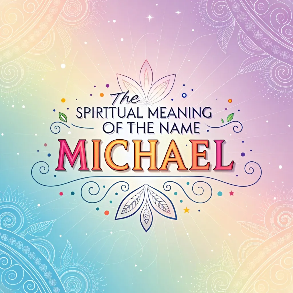 Spiritual Meaning of the Name Michael: A Heavenly Connection