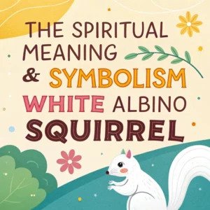 Read more about the article The Spiritual Meaning & Symbolism White Albino Squirrel