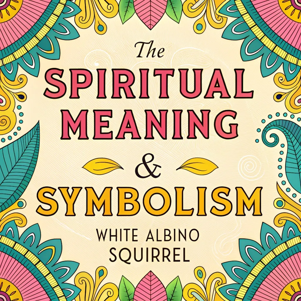 The Spiritual Meaning & Symbolism White Albino Squirrel