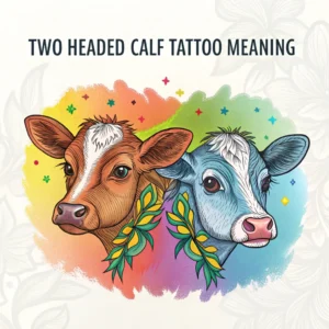 Read more about the article Two-Headed Calf Tattoos Meaning & Symbolism Explained