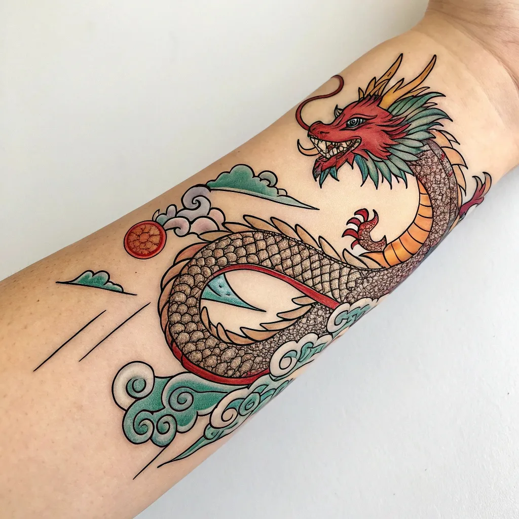 Chinese Dragon Tattoo Meanings & Symbolism Explained