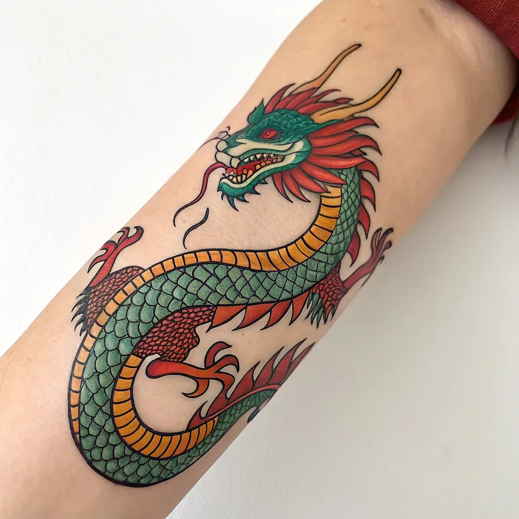 Chinese Dragon Tattoo Meanings & Symbolism Explained